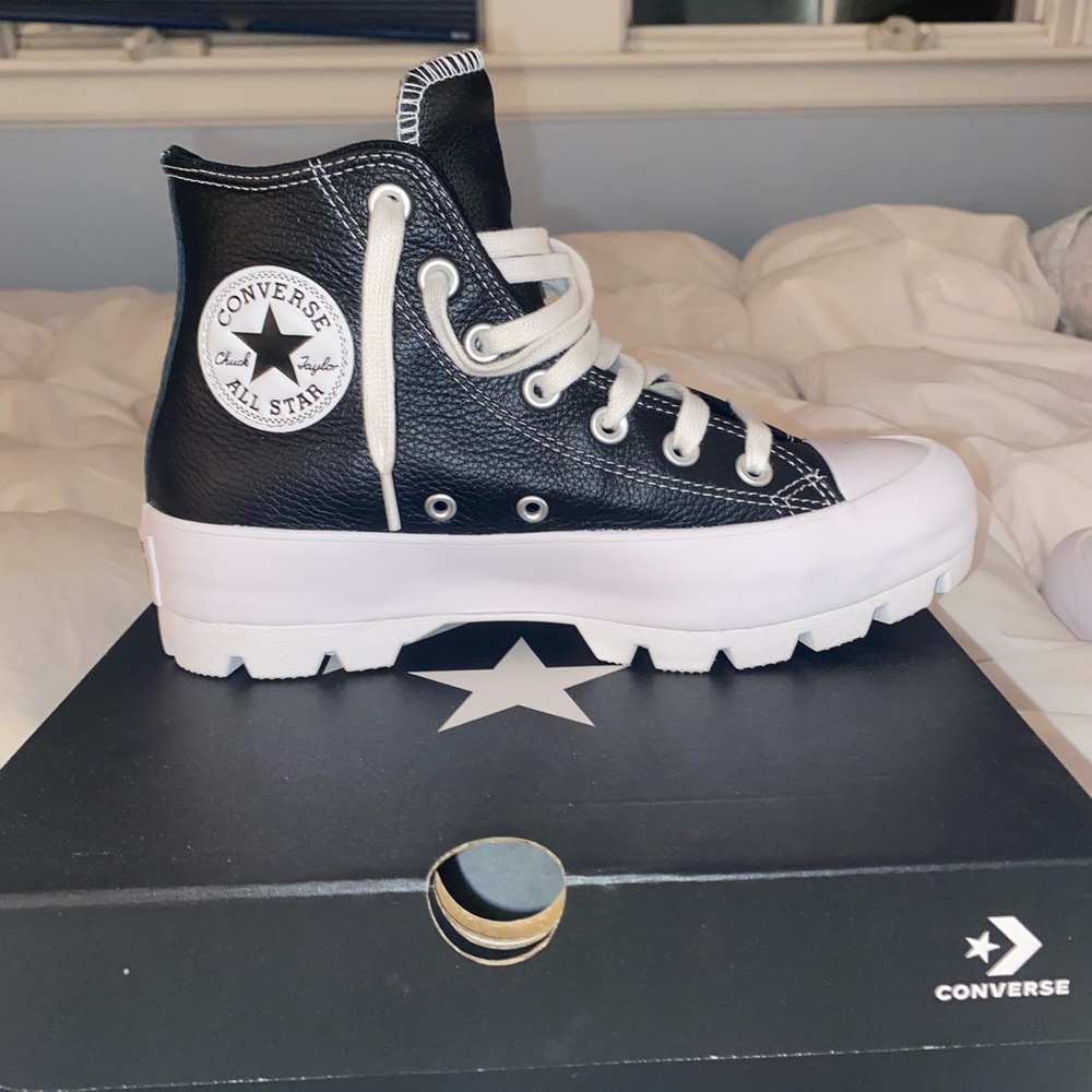 Leather Chuck Taylor All Star Lugged Converse